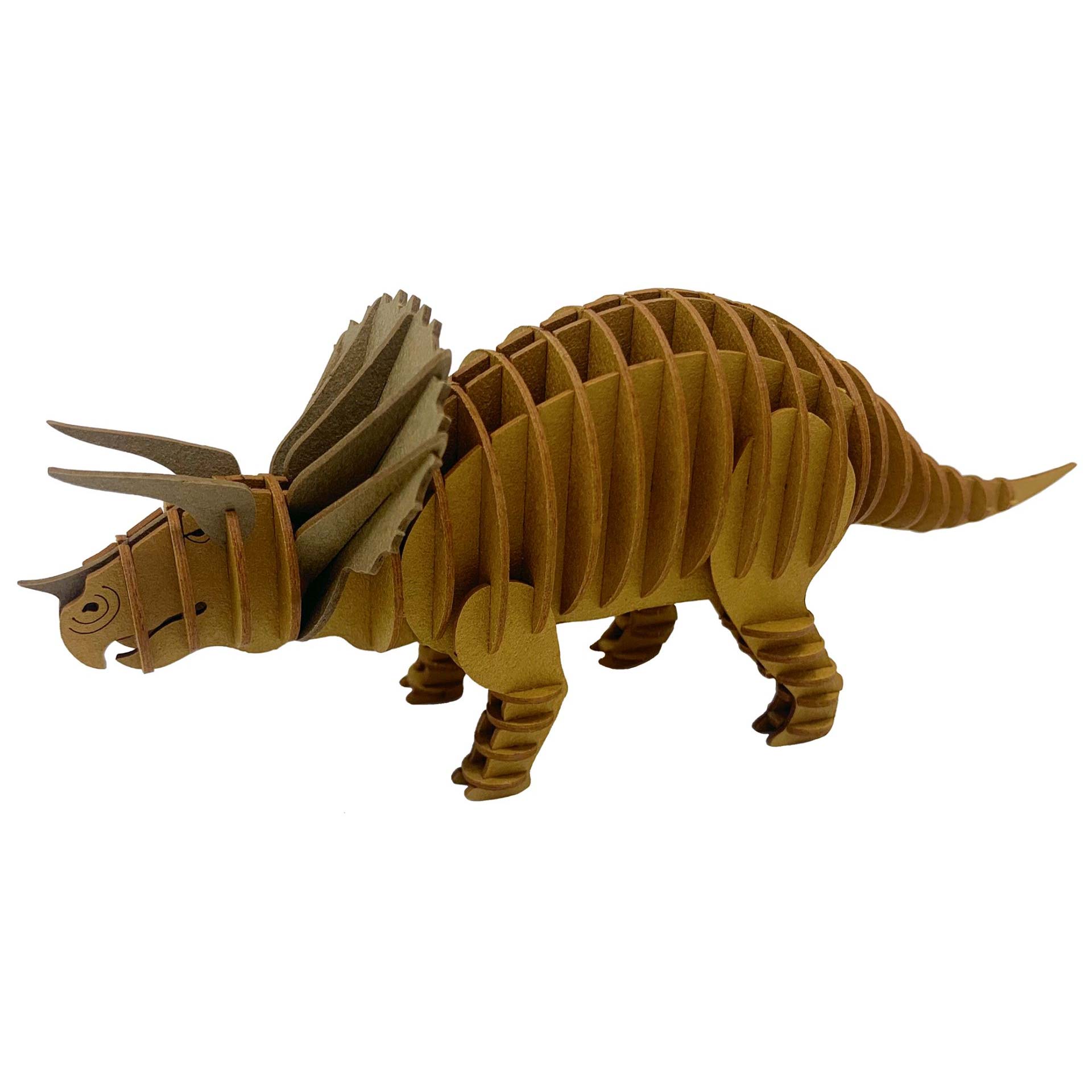 3D Papiermodell Tricerators (farbig)