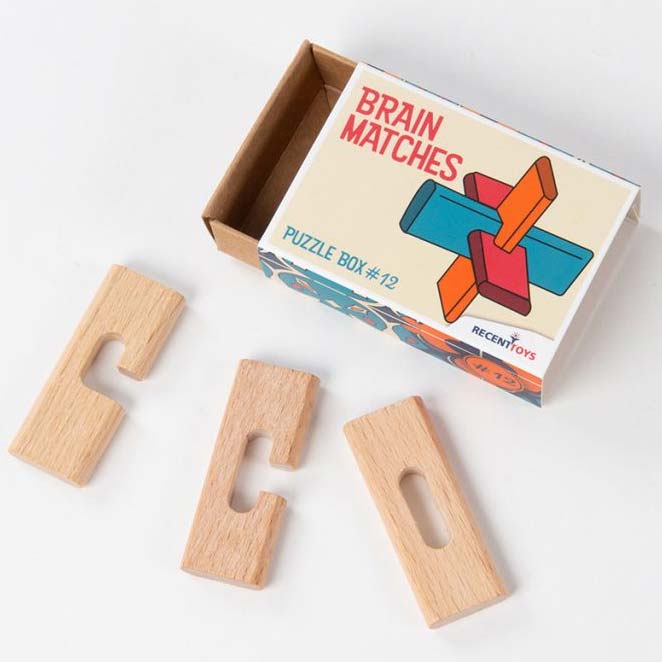 Brain Matches Puzzle Box #12