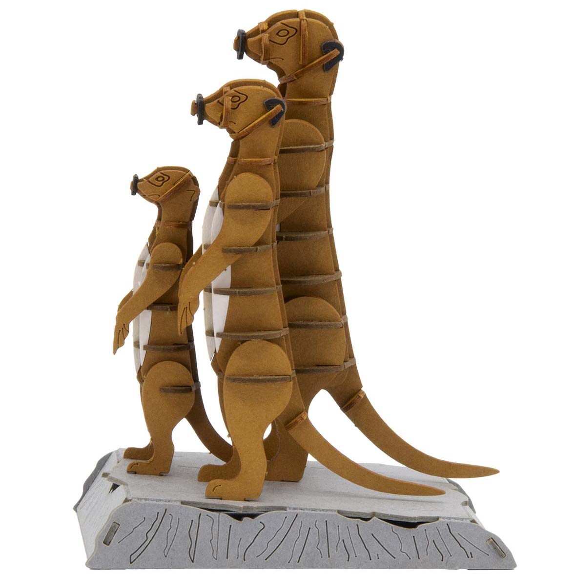 3D Papiermodell Erdmännchen