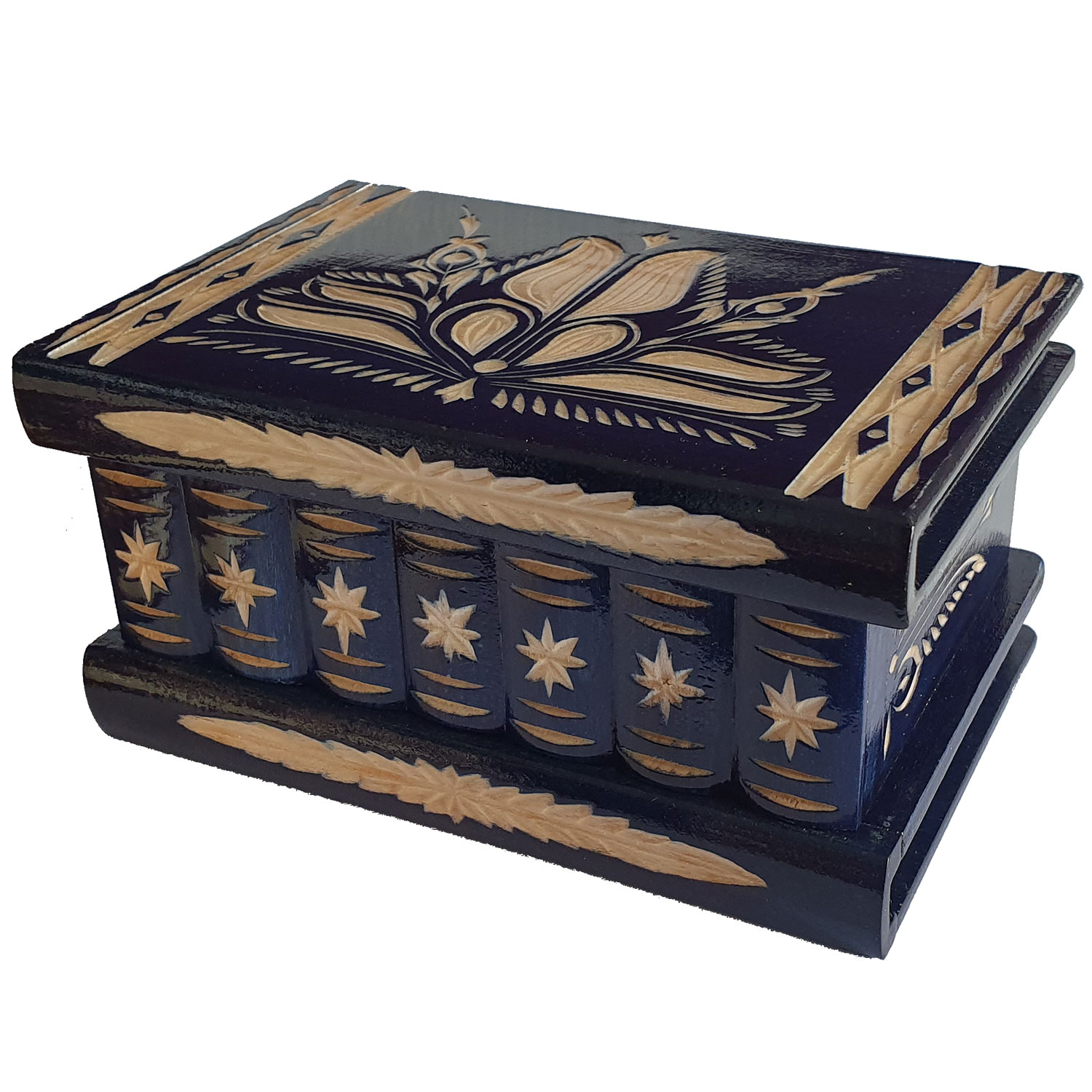 Transylvany Secret Box L Blau