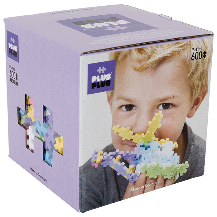 Plus-Plus Mini Pastel: 600 Bausteine