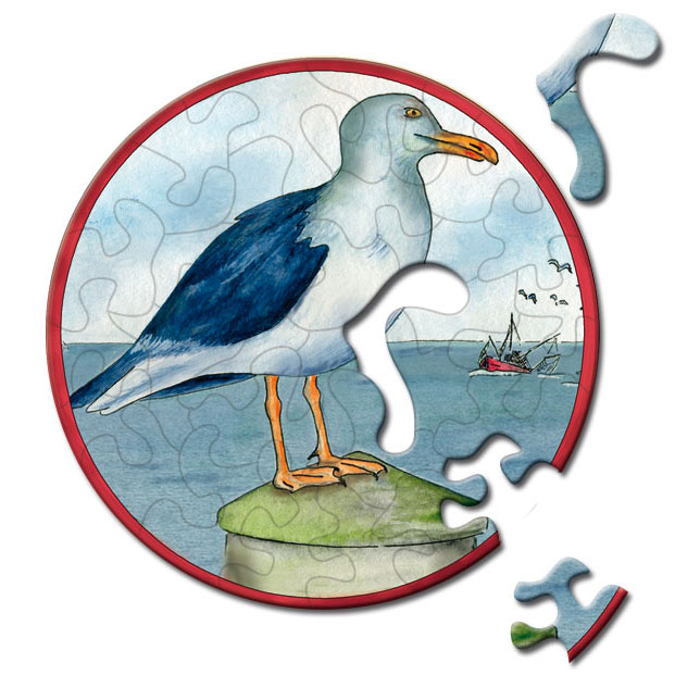Puzzle Picoli "Möwe"