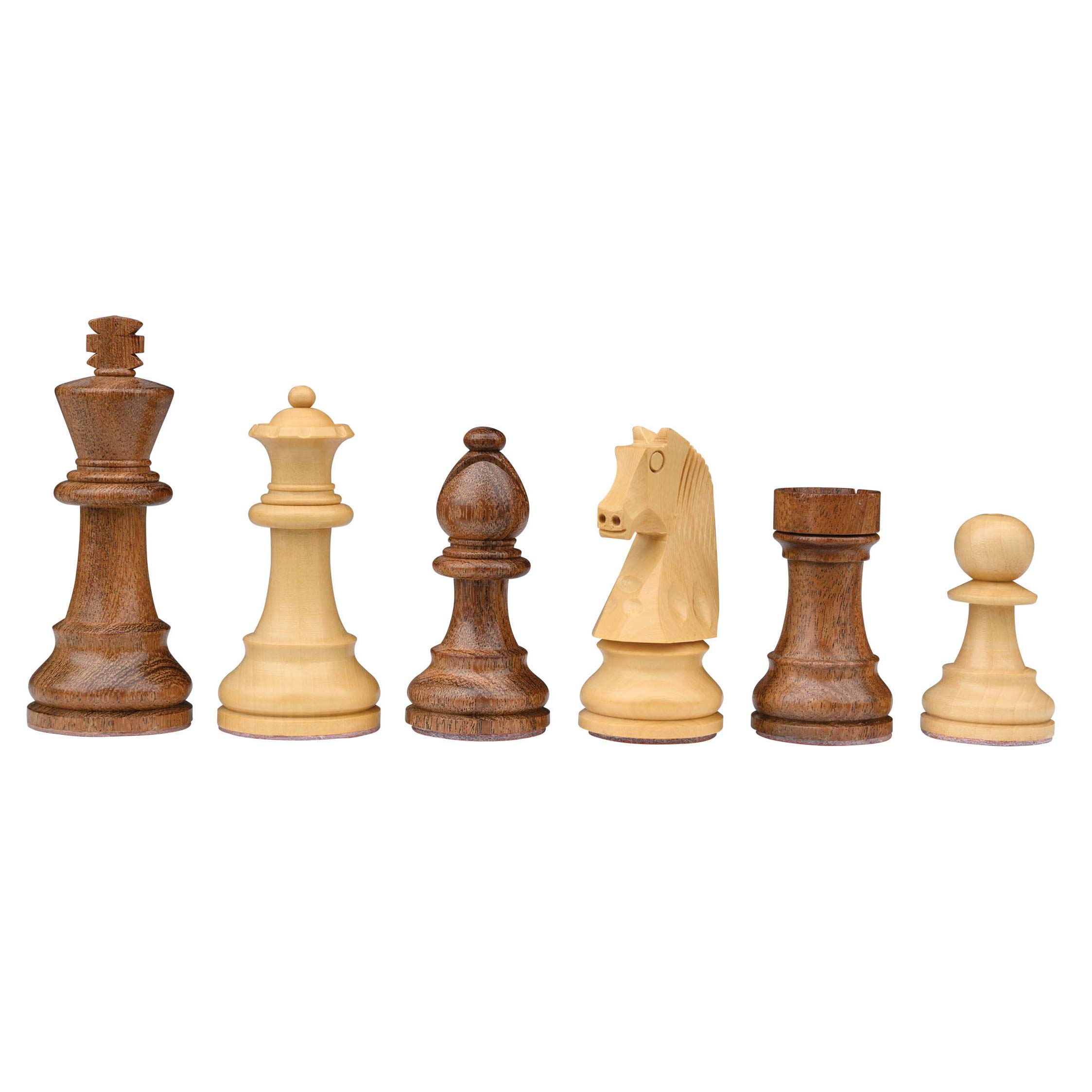 Schachfiguren Artus, Königshöhe 110 mm, gewichtet