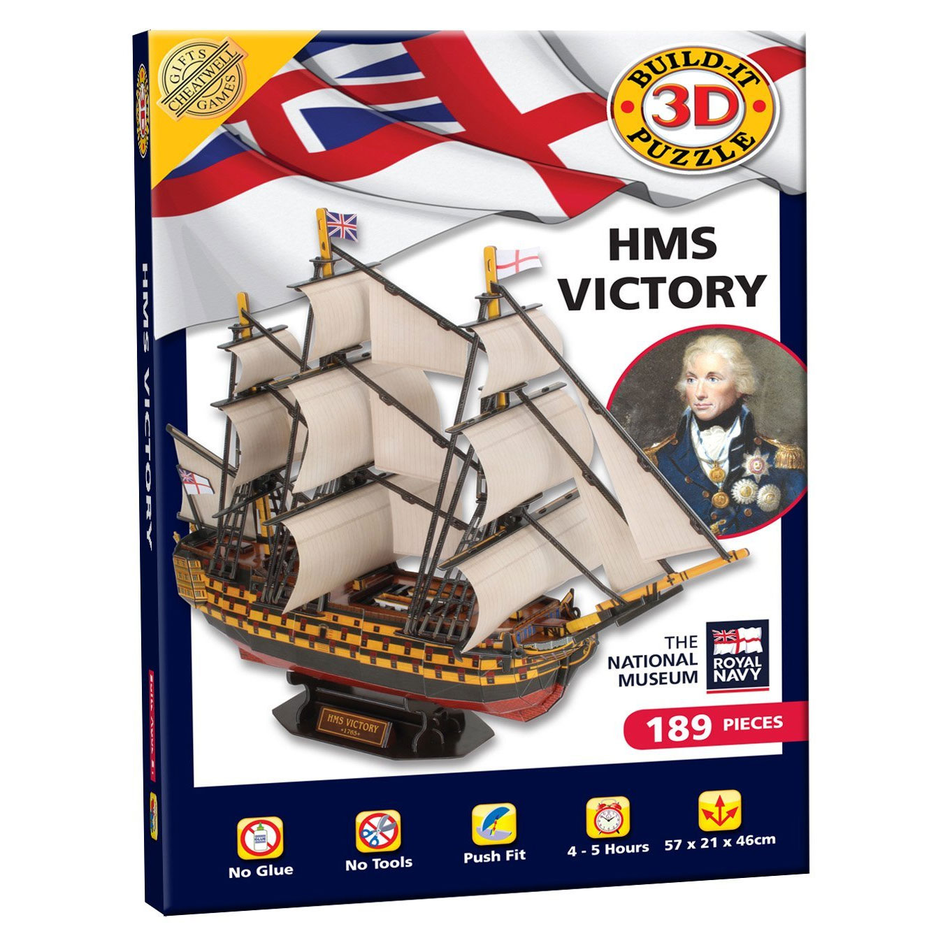Cheatwell Build-It 3D: HMS Victory