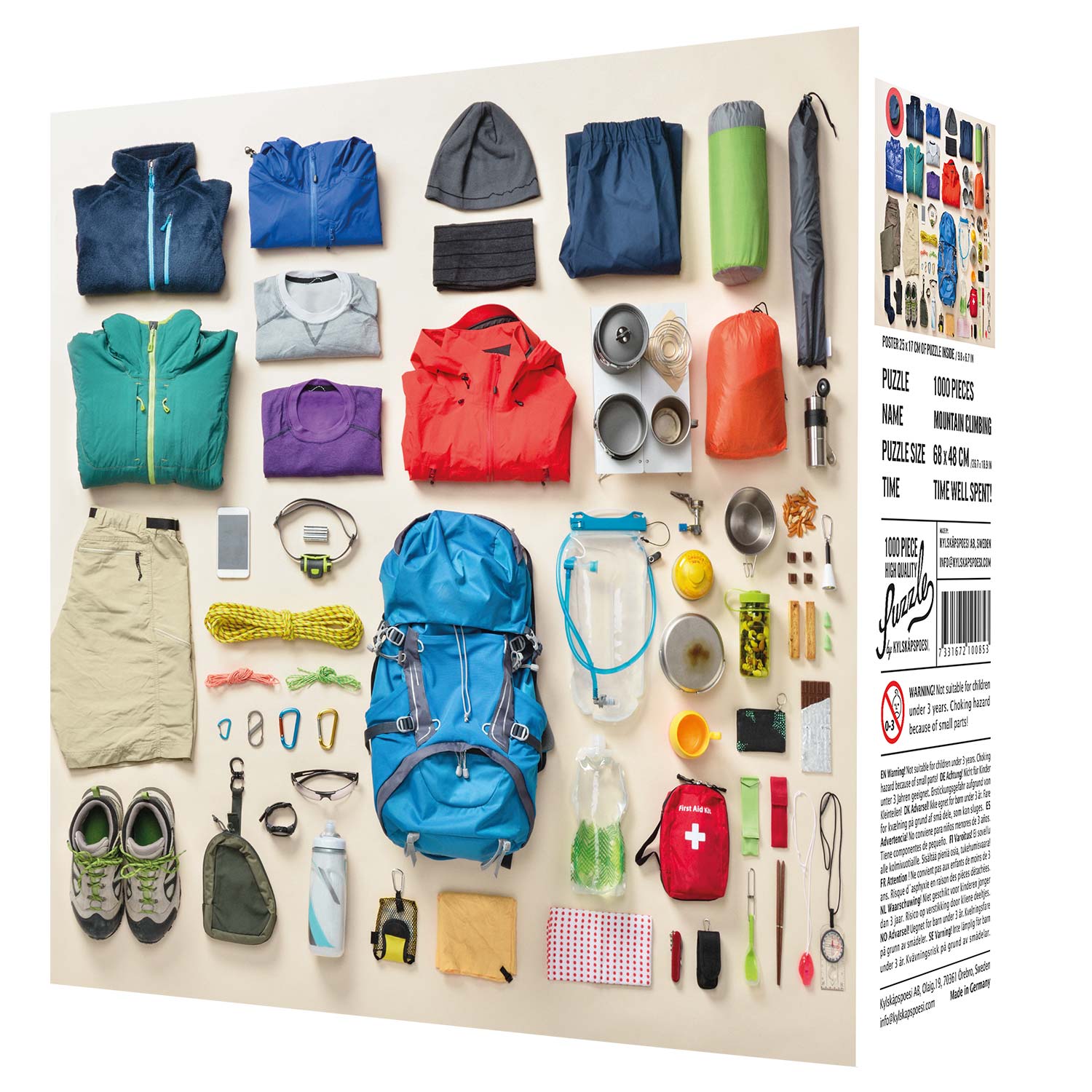 High Quality Puzzlle "Climbing Gear" (1000 Teile)