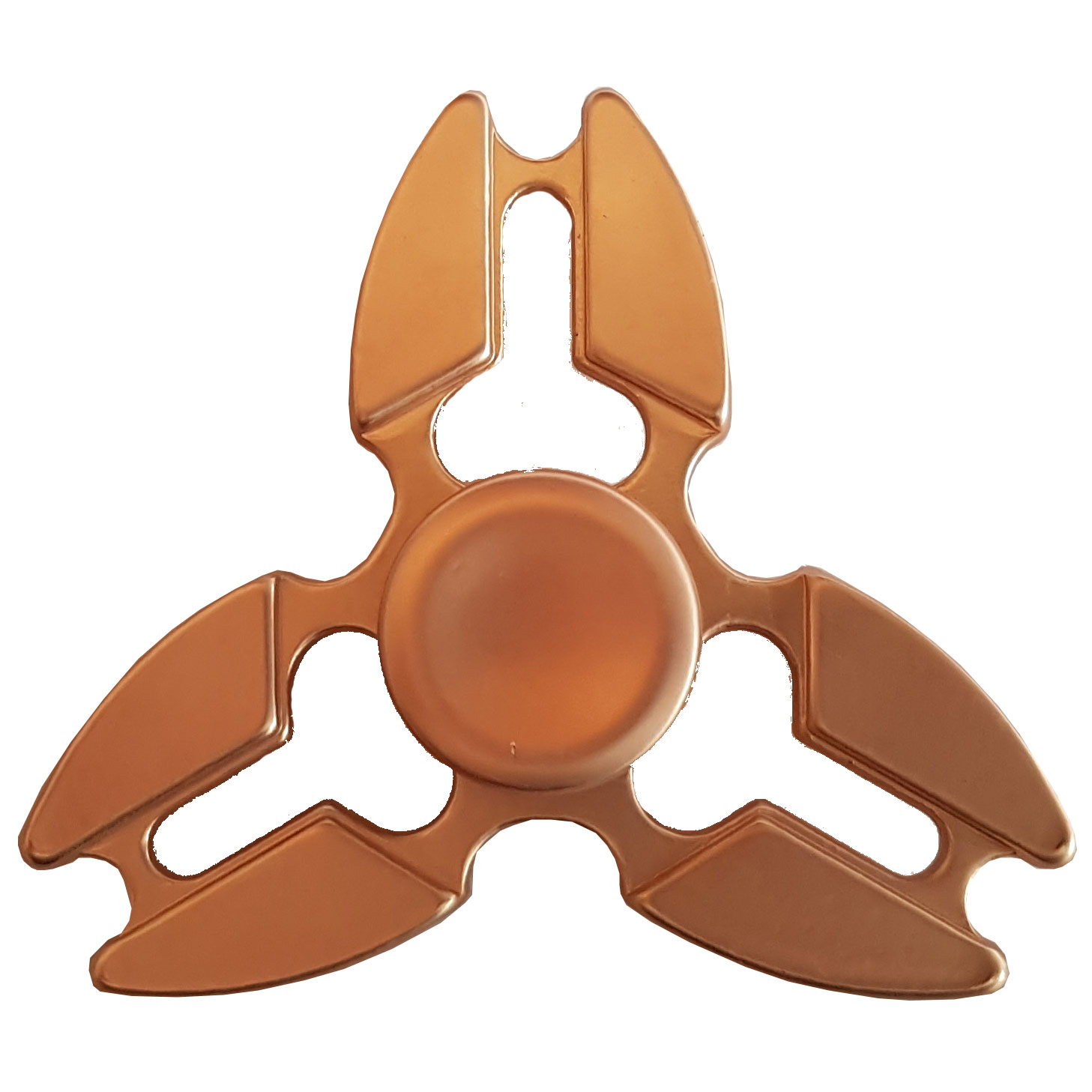 Metall FIdget Spinner "Tri Star" Rose Gold