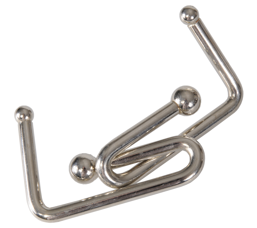 Metall-Puzzle "Doppelter Haken"