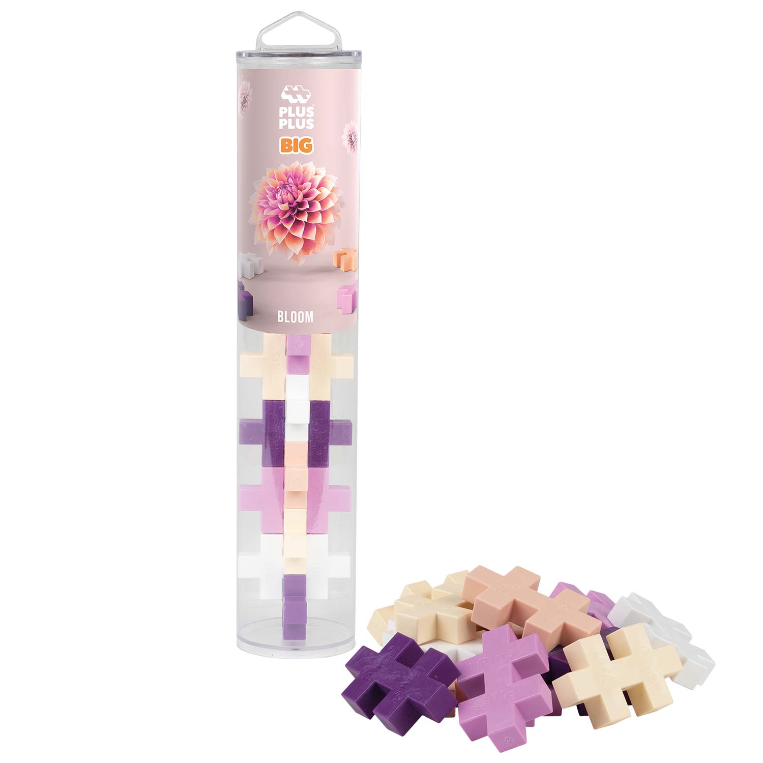 Plus-Plus Tube Big Bloom - 15 Bausteine