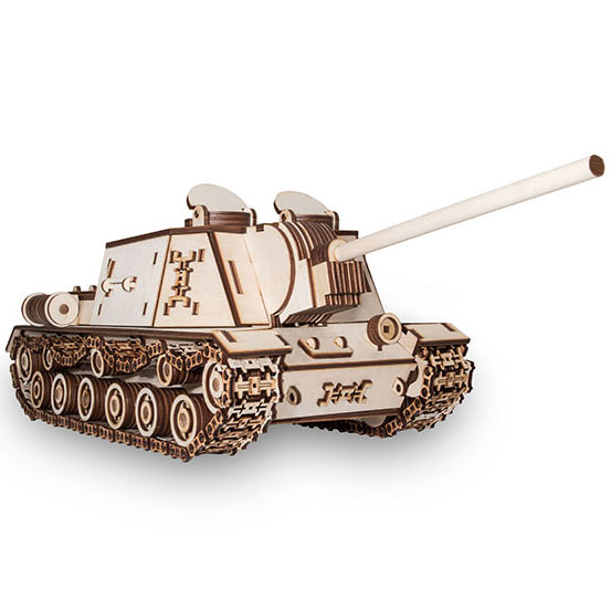 Eco Wood Art: Tank ISU152