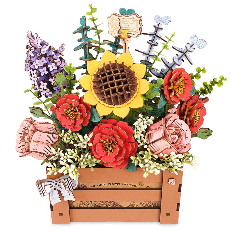 Rowood: Wooden Bloom Box