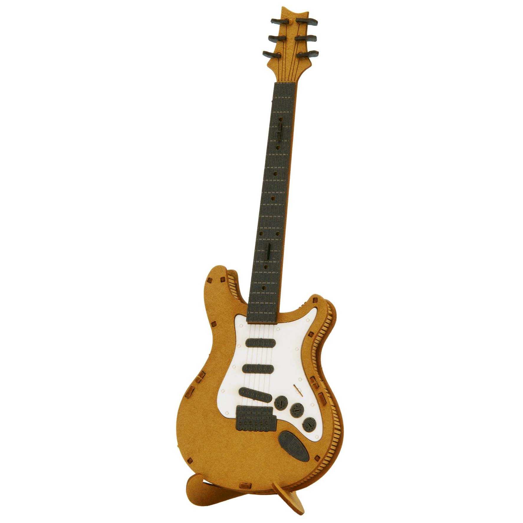 3D Papiermodell E-Gitarre