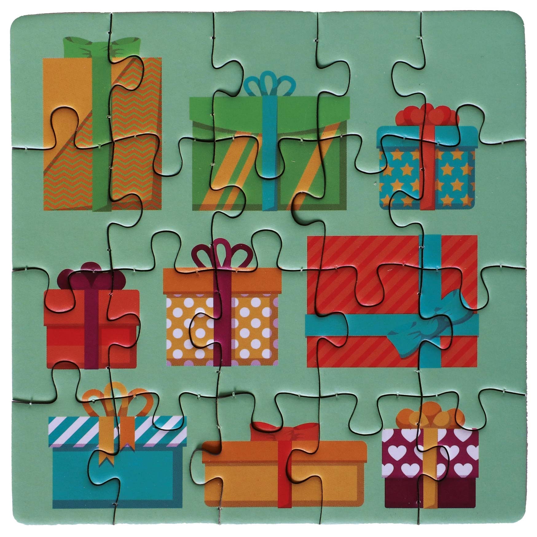 Puzzle-Geschenkkarte Happy Birthday Geschenke