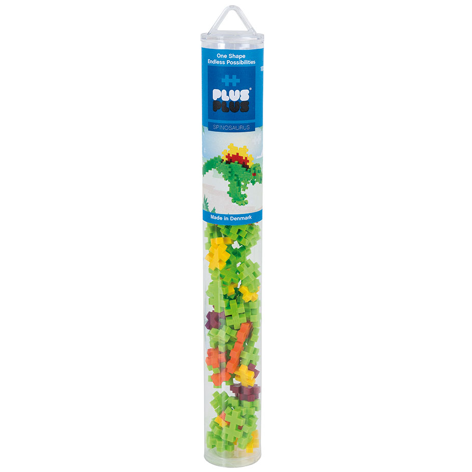 Plus-Plus Tube Mini Basic: Spinosaurus - 100 Bausteine