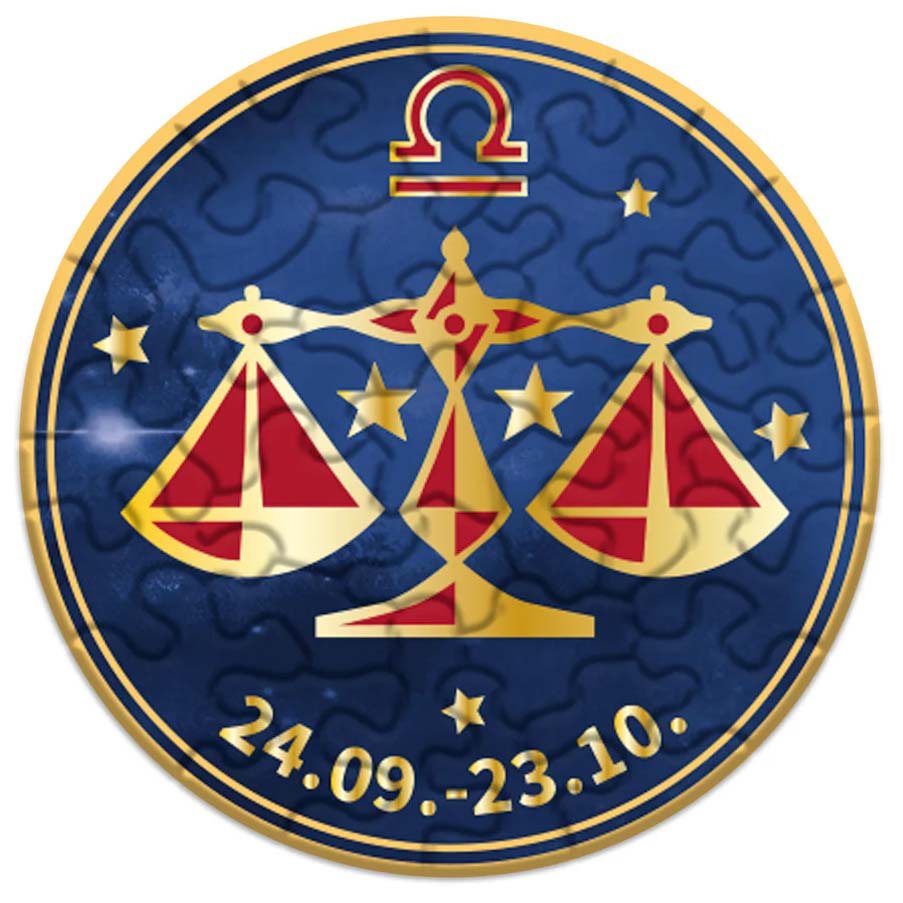 Sternzeichenpuzzle Waage