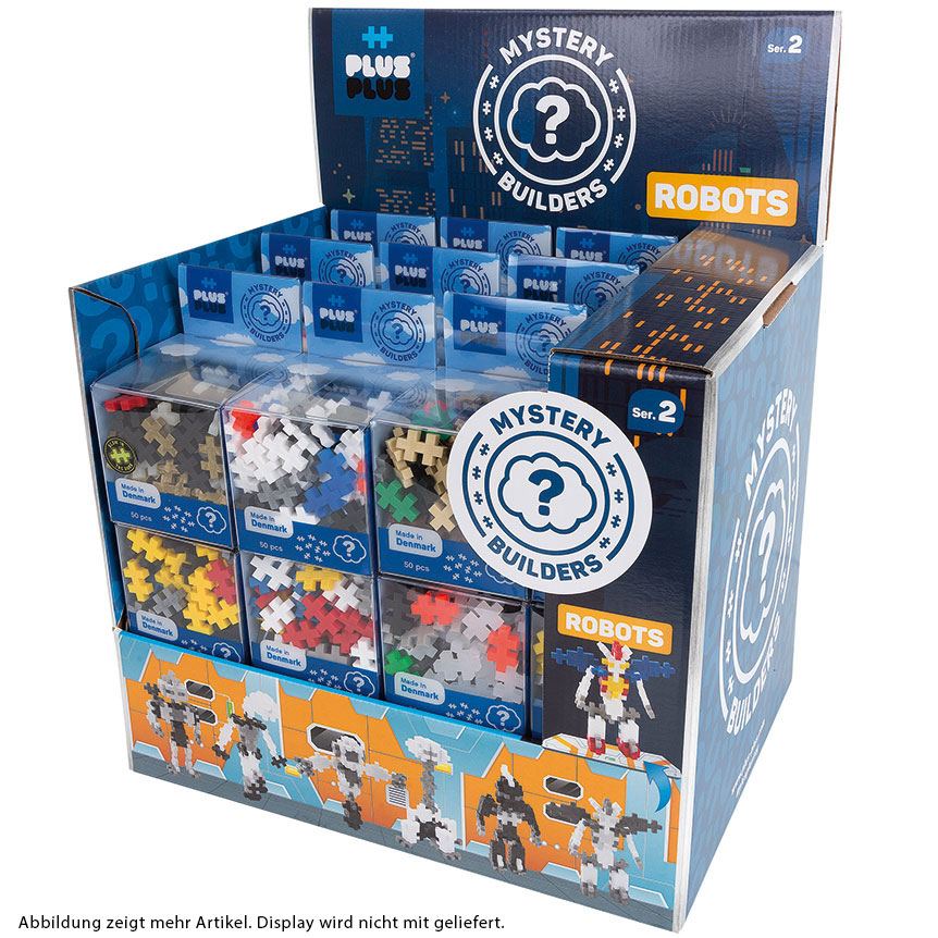 Plus-Plus Mini Basic: Mystery Box Serie 2 - Robots