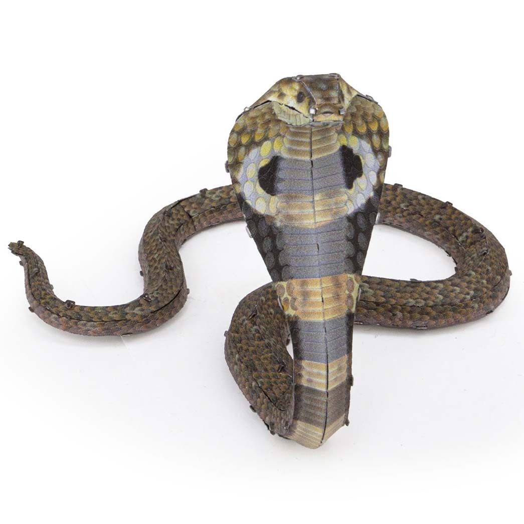 Metal Earth: Cobra (farbiges Modell)