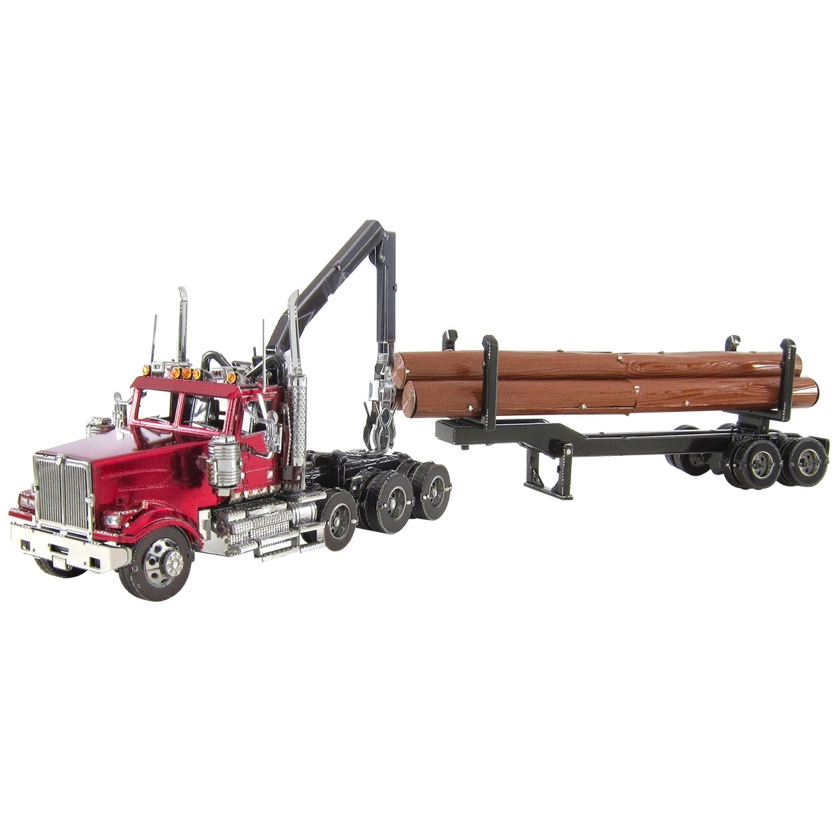 Metal Earth: Premium Series Western Star 4900 Log Truck & Trailer