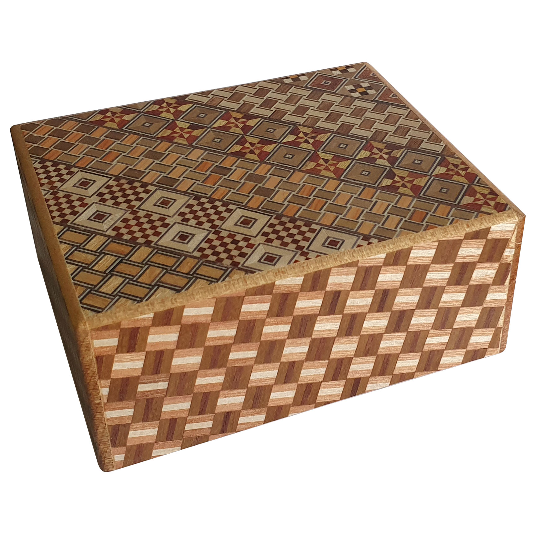 Himitsu Bako Wide 14 Steps Yosegi / Kuzushi