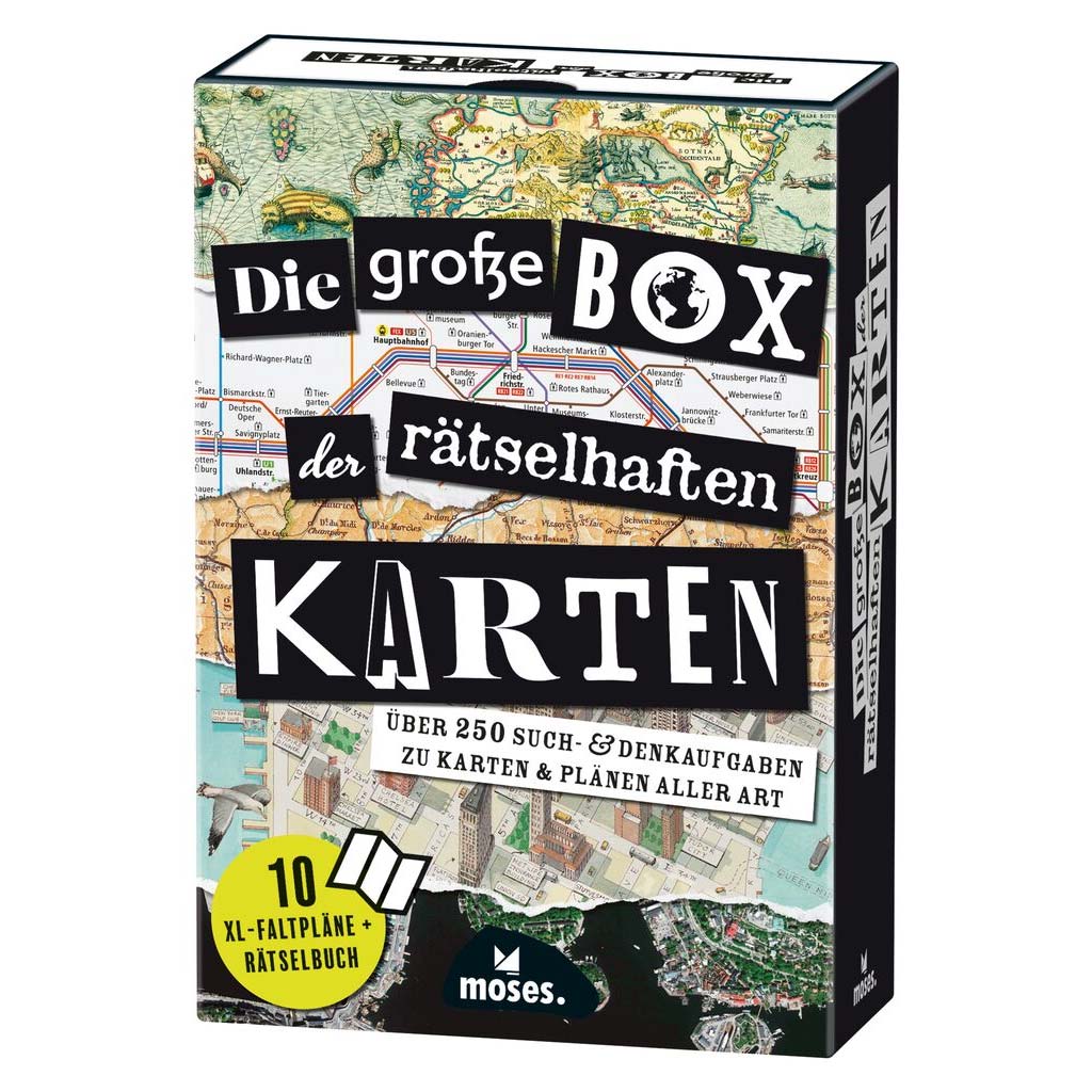 Die große Box der rätselhaften Karten