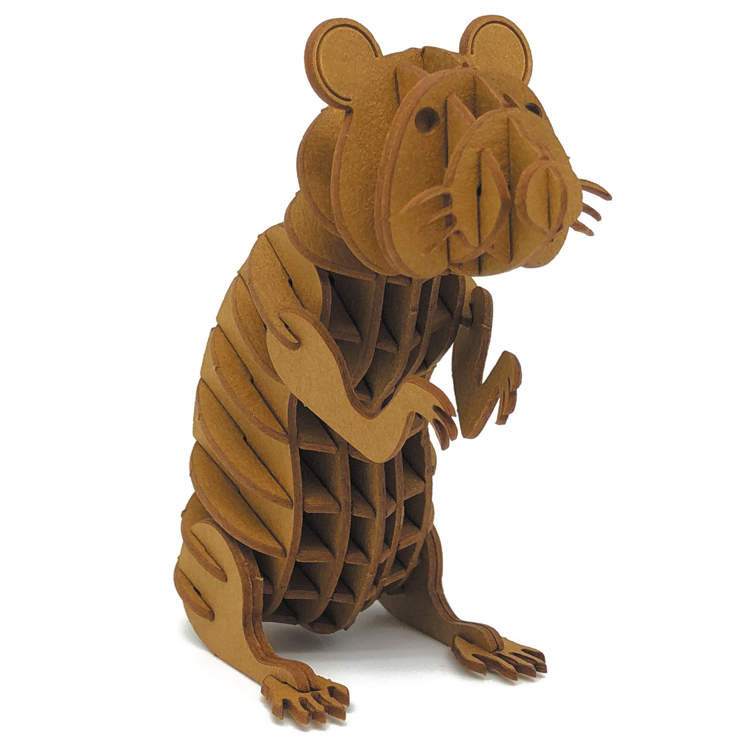 3D Papiermodell Feldhamster