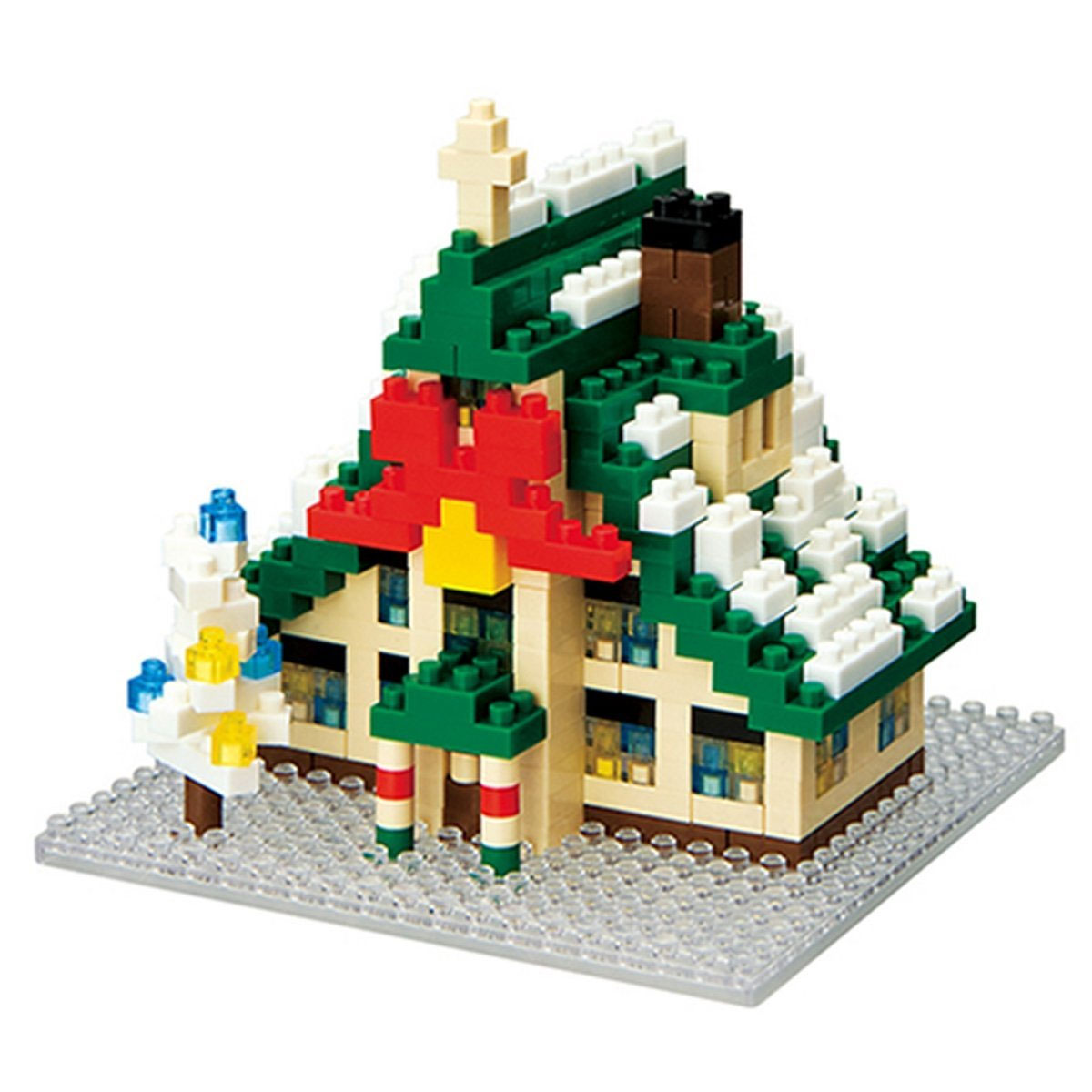 Nanoblock: Weihnachtshaus
