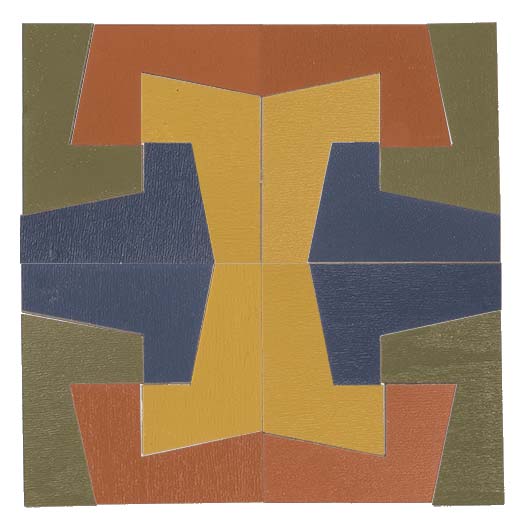 Holzpuzzle "Legepuzzle Symmetrie"