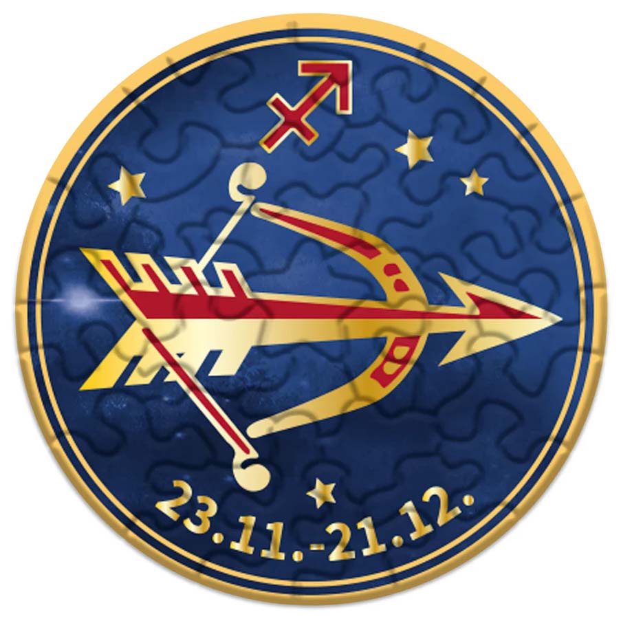 Sternzeichenpuzzle Schütze