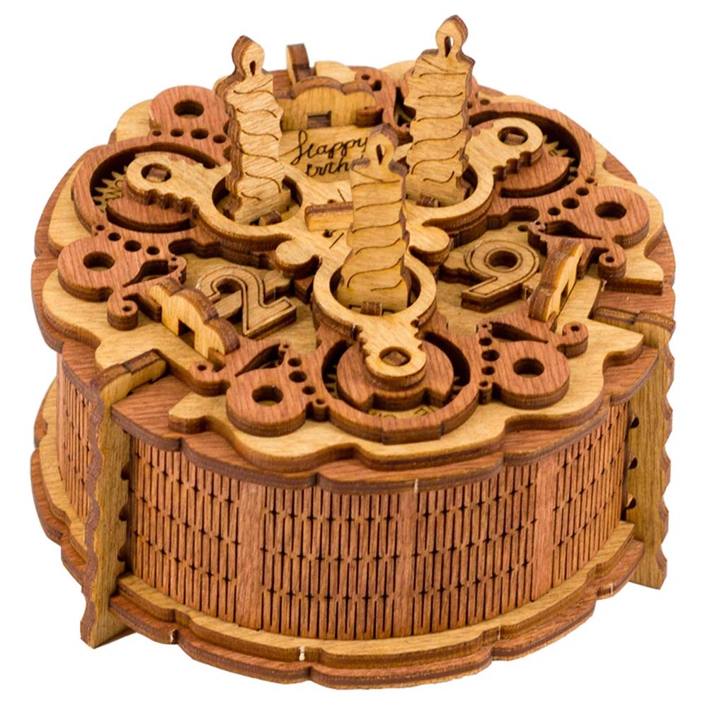 Birthday Cake Gift Puzzle Box