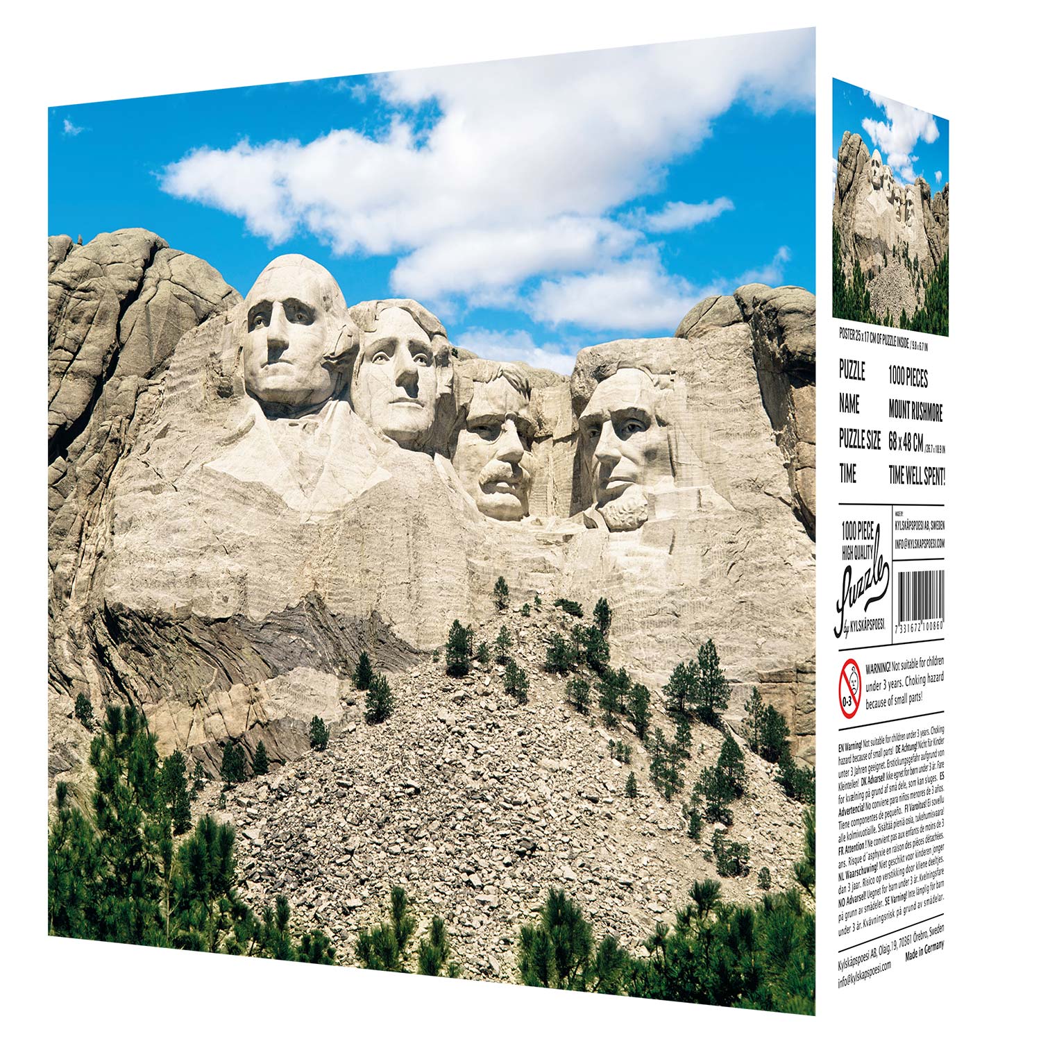 High Quality Puzzlle "Mount Rushmore" (1000 Teile)