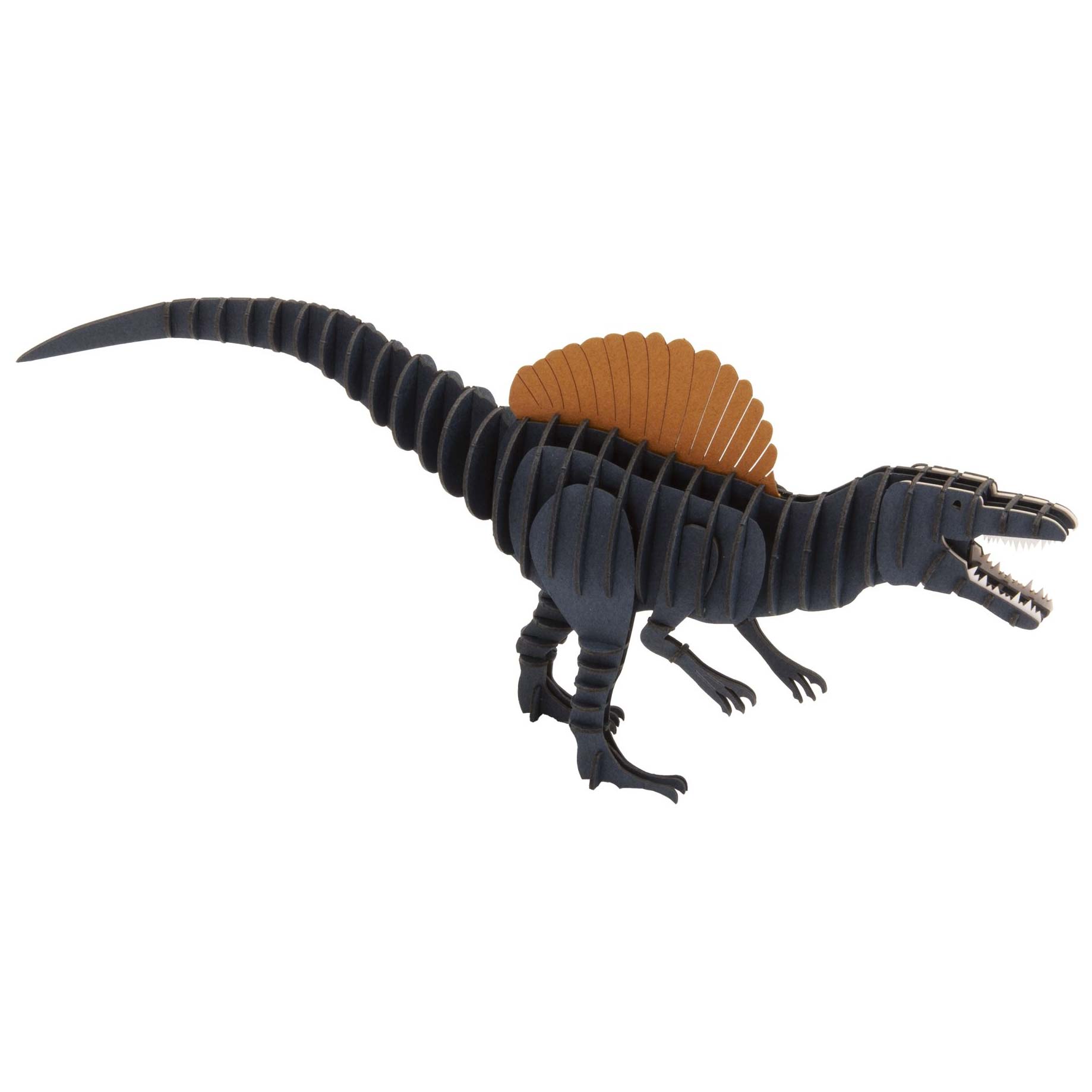 3D Papiermodell Spinosaurus (farbig)