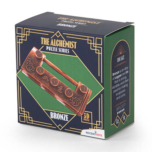 The Alchemist Metallpuzzle Bronze