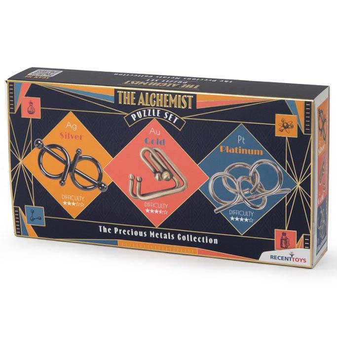 The Alchemist Metallpuzzle Puzzle Set