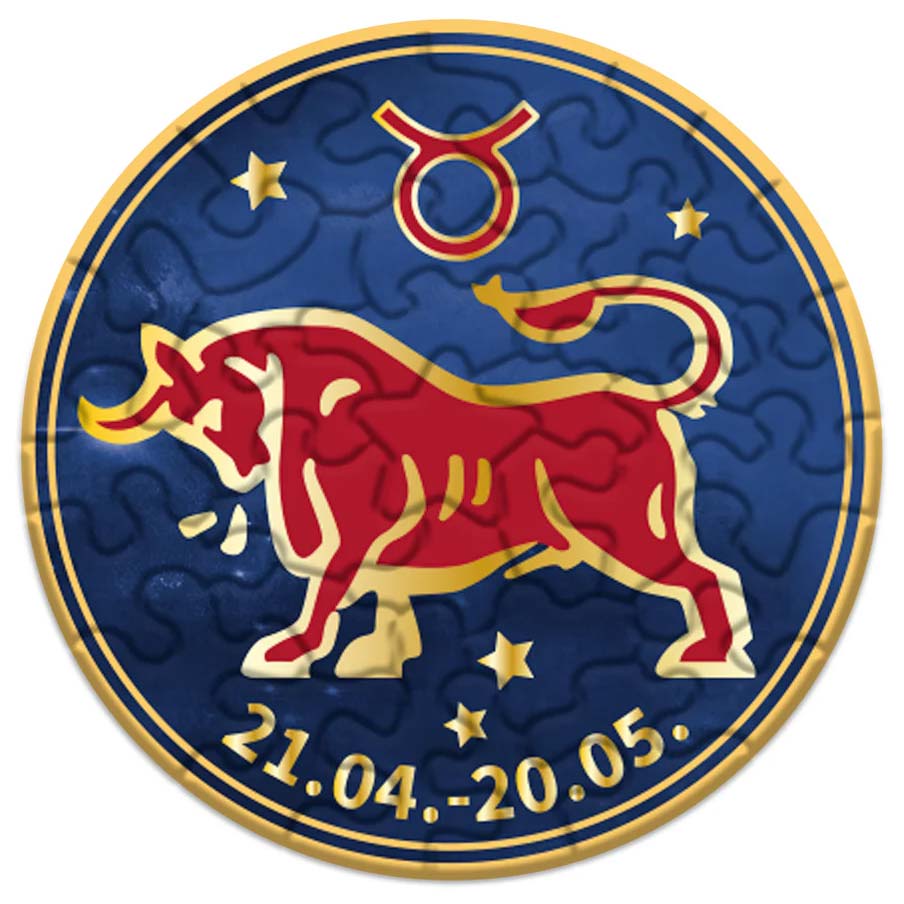 Sternzeichenpuzzle Stier
