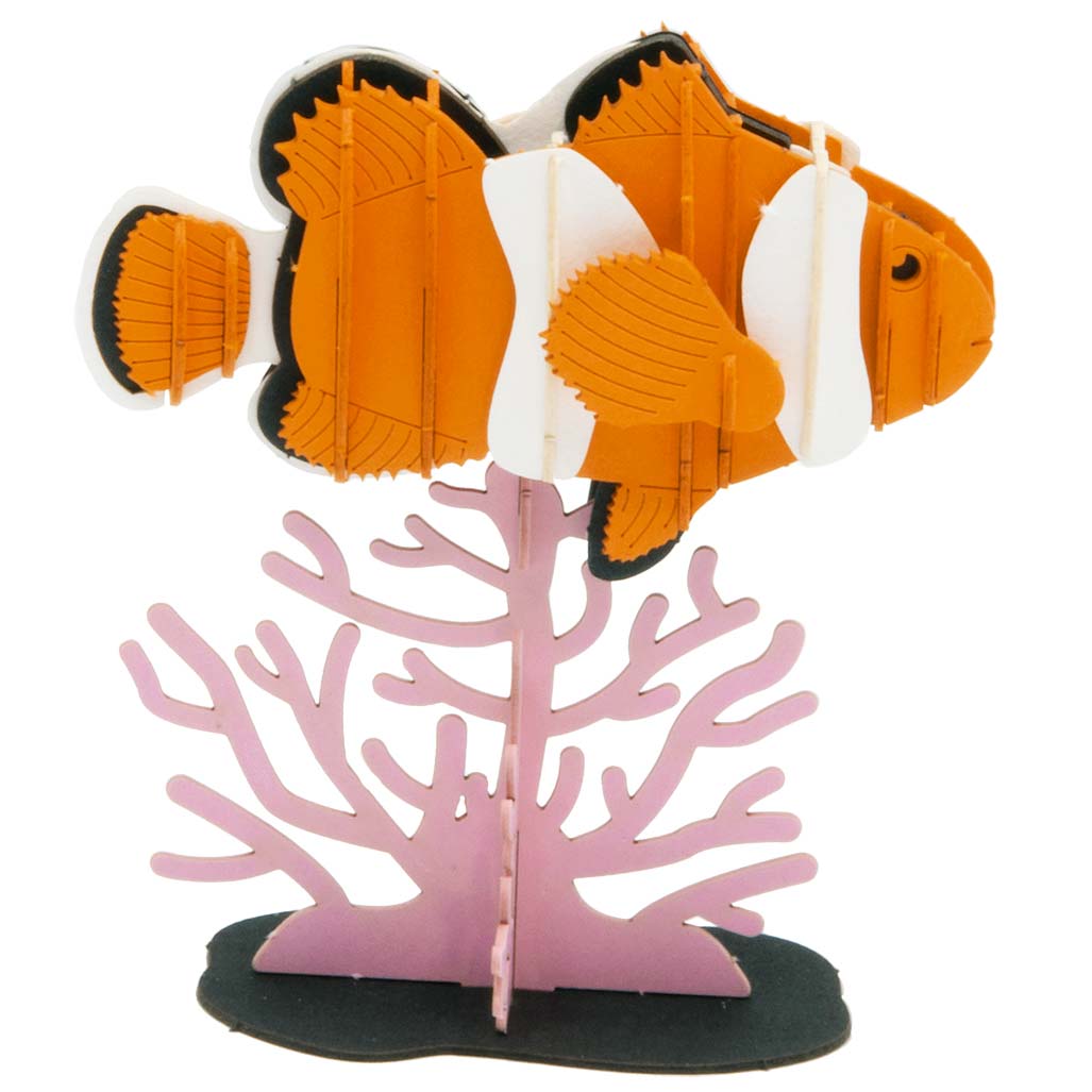3D Papiermodell Clownfisch