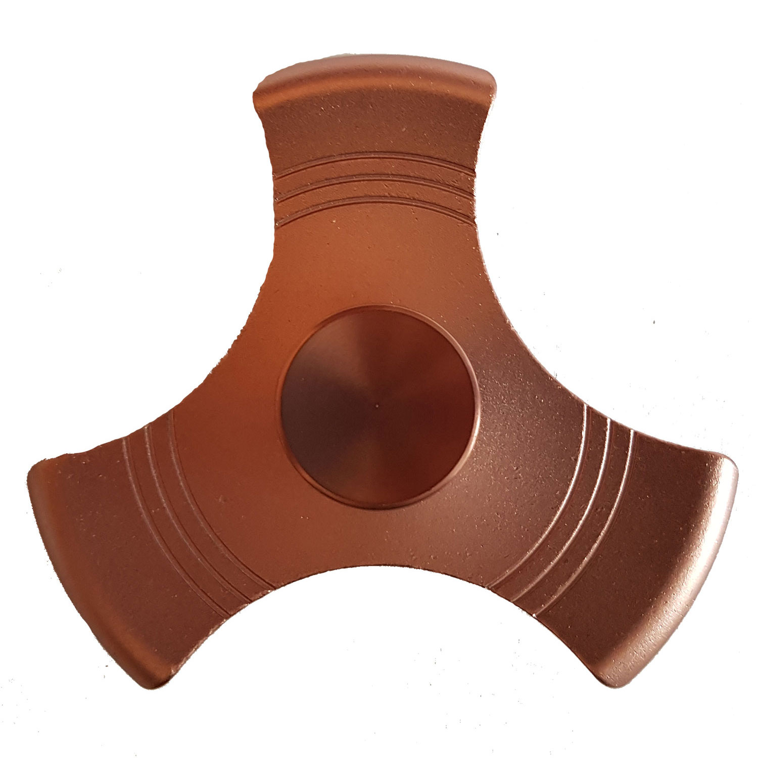 Metall Fidget Spinner "Dreieck" Rose Gold