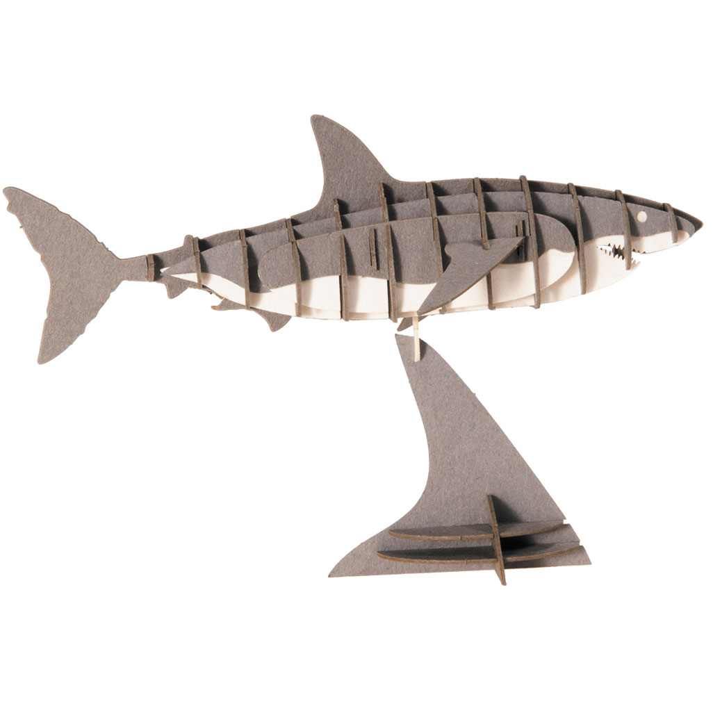 3D Papiermodell Hai
