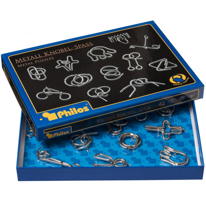 Metall Knobel-Spass 12er Set