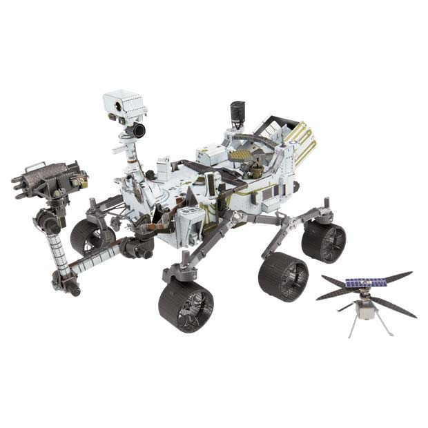 Metal Earth: Mars Rover Perseverance & Ingenuity Helicopter