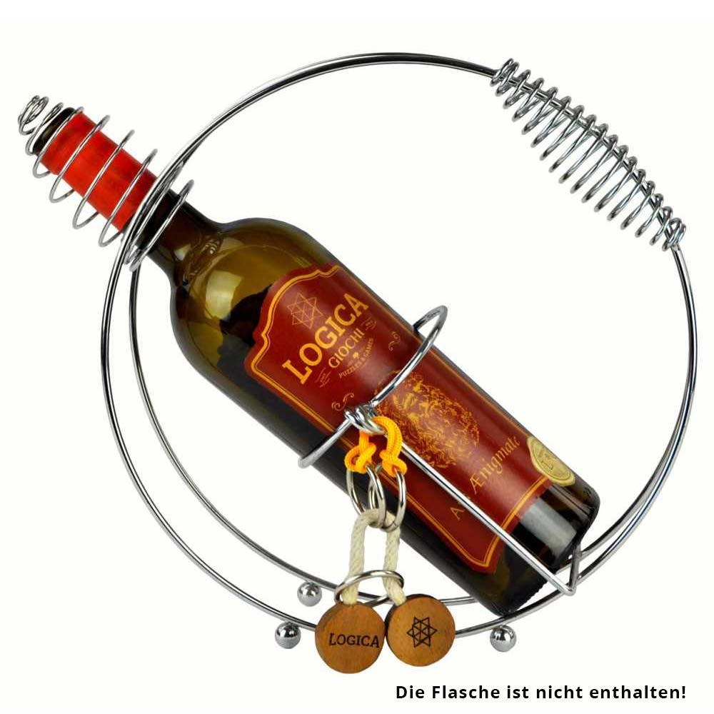 Leonardo's Mind Puzzles: Flaschenpuzzle Metall