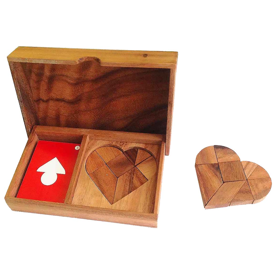 Euclid Serie: Double Heart Tangram
