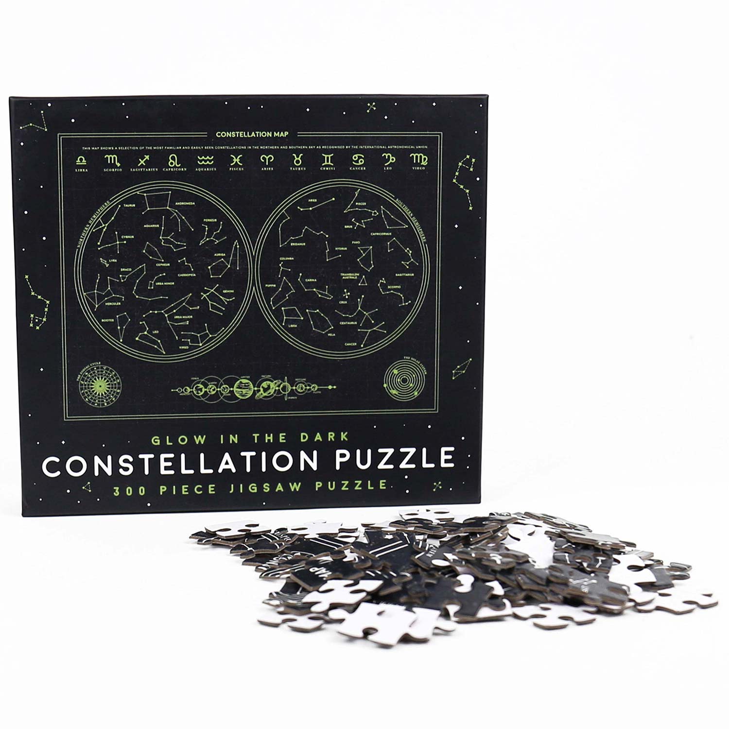 Puzzle Sternzeichen Glow in the Dark
