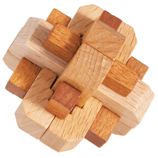 Holzpuzzle "Mix Knoten"