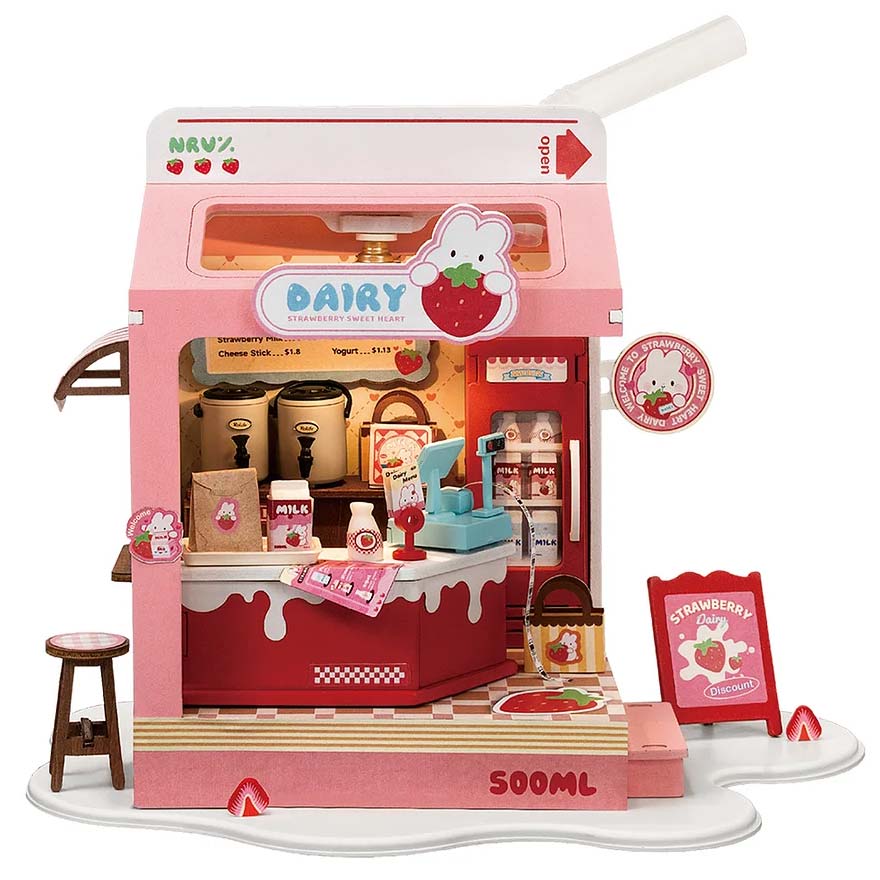 Rolife: Strawberry Milk Box