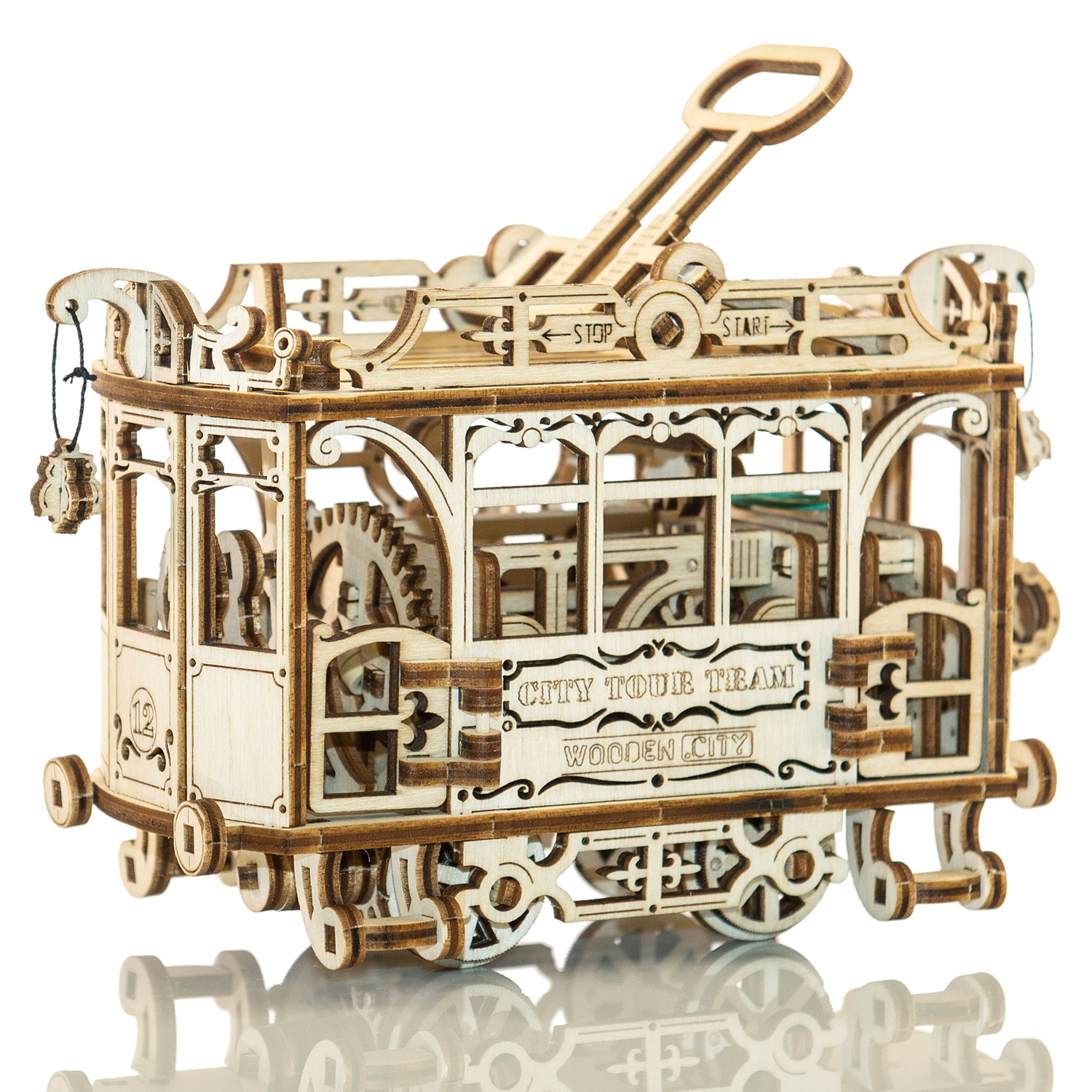 Wooden.City: City Tram + Rails