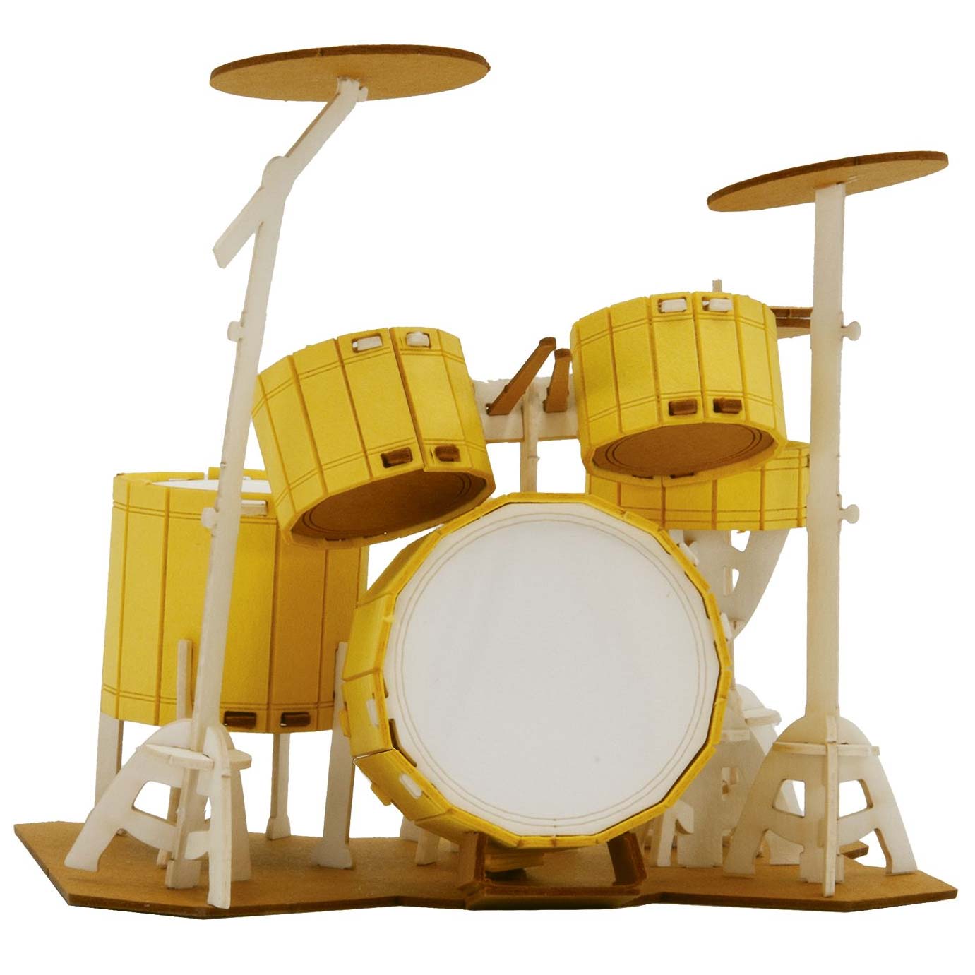 3D Papiermodell Schlagzeug