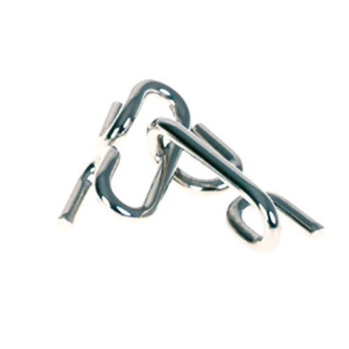 Metall Geduldsspiele "Vierfaches U"