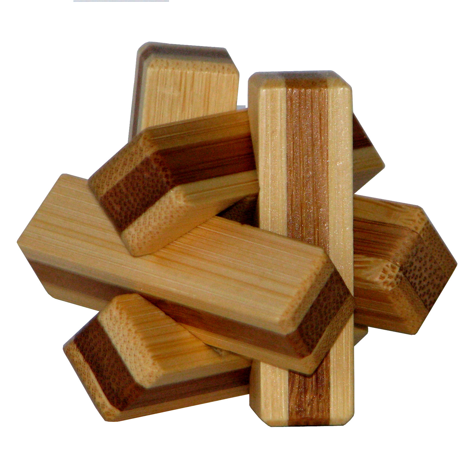Kleines Bambus Puzzle "Firewood"