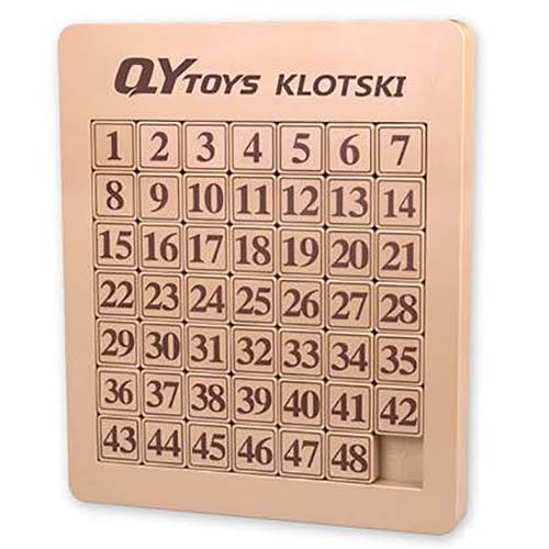 Qiyi 7x7 Number Sliding Klotski
