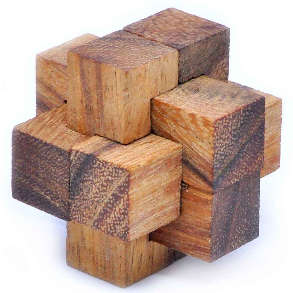 Leonardo's Mind Puzzles: Burr Puzzle