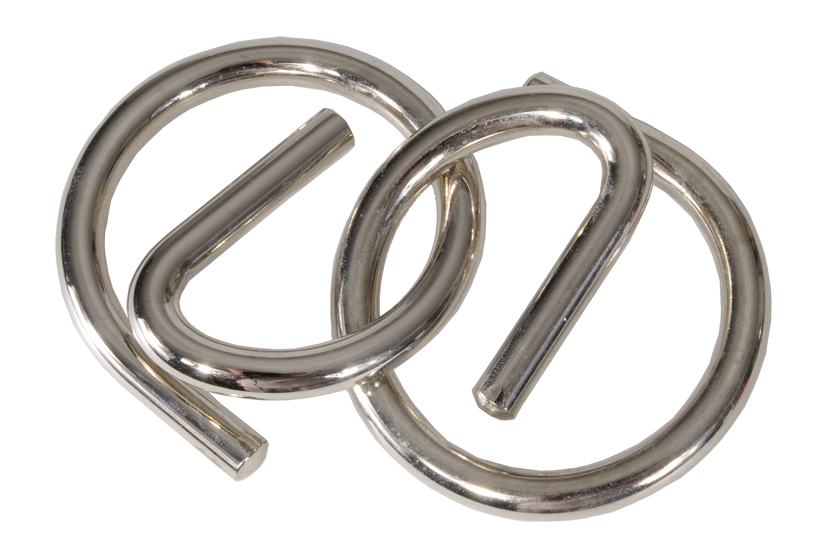 Metall-Puzzle "Doppeltes G"